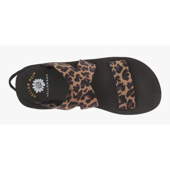 Yellow Box, Bunkie Leopard, Size 9 NWOT** - Picture 2 of 3